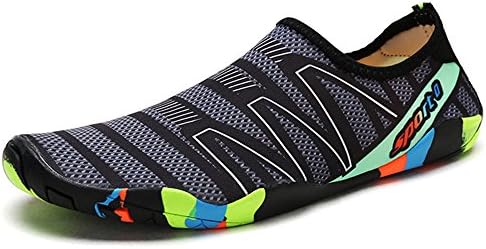 Sanyge Breathable Mens Womens Water Shoes Beach Swim Shoes Quick-Dry Aqua Socks Pool Shoes for Surf Yoga Exercise(FBA)