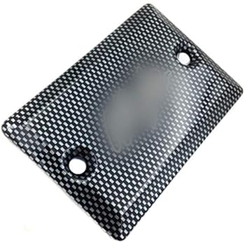 XKH- Motorcycle Carbon Brake Fluid Reservoir Cap Cover