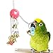 RYPET Bird Bell Toy, Bellpull Bird Toy Parrot Cage Toys Cages African Grey Conure Cockatielthumb 1