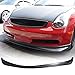 Front Bumper Lip Compatible with 2003-2006 Infiniti G35, Ns Style Poly Urethane PU Guard Protection Finisher Under Chin Spoiler by IKON MOTORSPORTS, 2004 2005