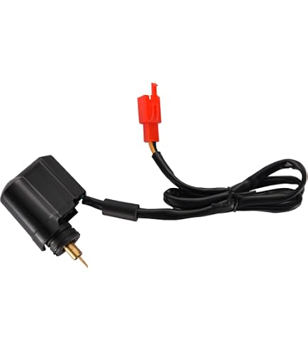 GOOFIT 2 pcs Moto Pompe À Carburant Valve Vide Petcock Remplacement pour GY6 50cc 70cc 90cc 110cc 125cc 150cc Roketa Sunl Taotao Chinois ATV Scooter