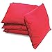 Driveway Games All Weather Cornhole Bean Bag Set. Waterproof Regulation Corn Toss Bags, Red, Set of 4