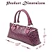 Primeware Wine Clutch Bag (Thermal Insulated) Trendy Women’s Carry Tote | Holds Red & White 750mL Bottles | Trendy Fashion | Incl. Portable Waiter-Style Corkscrew