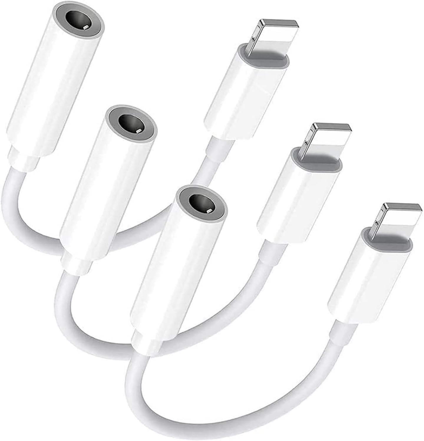 Lightning to 3.5 mm Headphone Jack Adapter, [Apple