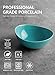 Sweese 103.402 Porcelain Bowls - 28 Ounce for Cereal, Salad and Desserts - Set of 4, Turquoise