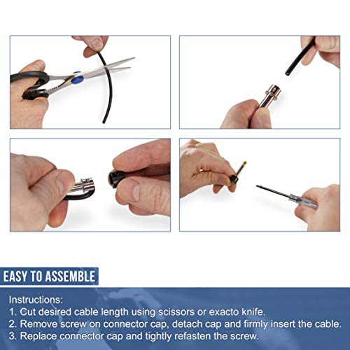 Crosby Audio Solderless Pedalboard Cable Kit No Cable Stripping