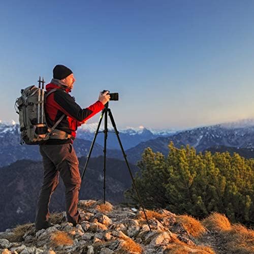 Endurax 66" Video Camera Tripod for Canon Nikon Lightweight Aluminum Travel DSLR Camera Stand with Universal Phone Mount and Carry Bag 7 51Z7wfB9toL. AC