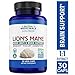 NutraMedicinals - Lion's Mane Mushroom Capsules - Nerve (NGF) & Brain Support - Natural Nootropic Supplement for Memory, Focus & Cognition - Non-GMO, Vegan, Organic (30 Caps, 1:1 Extract) primary
