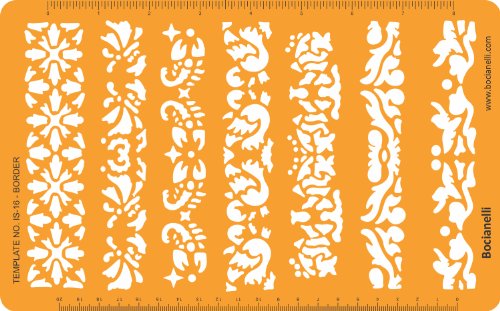 Jewellery Jewelry Art Craft Design Drawing Drafting Template Stencil - Flower Leaves Ornaments and Patterns