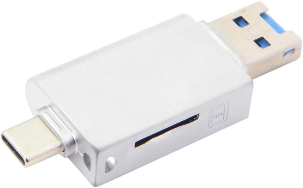 JSER USB-C Type C USB 2.0 to NM Nano Memory Card & TF Micro SD Card Reader Compatible for Huawei Cell Phone & Laptop - Image 3