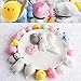 Outee 25 Pcs Mochi Squishies Animals Mini Kawaii Animal Toys Stress Relief Cat Squishies Mochi Squeeze Mini Seal Rabbit Chicken Duckling Elephant Sheep Cat, Random Color