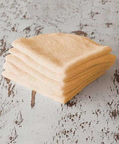 Baby Premium Washcloth - 7pack - 80% Viscose from Organic Bamboo / 20% rPET (recycled polyester from soda bottles) - Direct Supply from Bamboosa Manufacture In USA