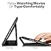 KAVAJ iPad Mini 4 Leather case Cover Berlin Black - Genuine Leather with Stand-up Feature. Thin Smart Cover as Premium Accessory for The Original Apple iPad Mini 4