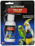Ecotrition Vita-Sol High Potency Multi-Vitamin Bird Supplement, 2-Ounce (D372)