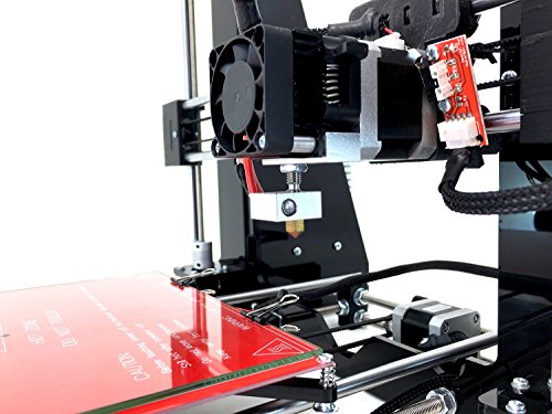 REPRAPGURU DIY RepRap Prusa I3 V2 Black 3D Printer Kit With Molded ...