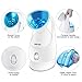 KINGDOMCARES Hot Mist Facial Steamer Warm Nano Ionic Moisturizing Face Humidifier Personal Home Sauna SPA Unclogs Pores Blackheads Acne Comedone Removal Facial Hydration System Nano Sprayer Gold