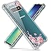 Hocase Galaxy S10 Plus Case, Clear Hard Plastic Back Cover+Shockproof TPU Rubber Bumper Corners Hybrid Slim Protective Case for Samsung Galaxy S10 Plus (SM-G975U) 6.4
