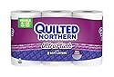 Quilted Northern Ultra Plush Toilet Paper, 12 Double Bath Tissue Rolls