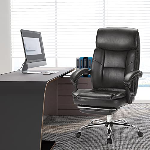 Executive Office Desk Chair High Back Adjustable Ergonomic Managerial