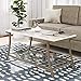 Novogratz Cecilia Coffee Table, Soft Brass, Faux Marble