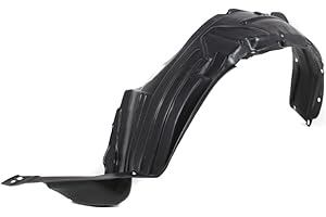 Evan Fischer Fender Liner Front, Driver Side Compatible with 2002-2006 Honda CR-V Plastic Material - HO1248116