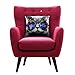 oFloral Galaxy Hipster Cat Theme Throw Pillow Cover Funny Cat Wear Color Sunglasses Rectangle Pillow Case Cushion Cover Standard Size 18