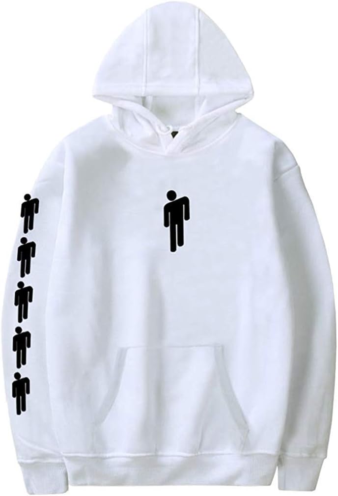 Fashion Women Novelty Billie Eilish Top Hoodie Pullover Sweatshirts for Fan Support Hoodied