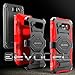Galaxy S6 Active Case, Evocel [New Generation] Dual Layer Rugged Holster Case with Kickstand & Belt Clip for Samsung Galaxy S6 Active SM-G890 (Does NOT fit Regular S6 - S6 Active only), Red