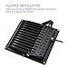 GLW Super Bright 50W Flood Light,Outdoor IP65 Waterproof Security Light,300W Halogen Bulb Equivalent with US 3-Plug,6000K,4500lm,110V Daylight White Wall Light