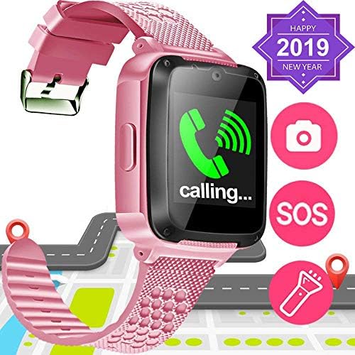 SIXONE Kid Smart Watch Phone SOS Tracker for Boy Girl Game Sport Watch with Anti-Lost Camera Electronic Learning Toy Wrist Watch Bracelet for Birthday Christmas Holiday Toy Gifts
