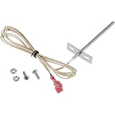 4" RTD Temperature Probe Compatible with Rec Tec, Recteq Wood Pellet Grills | Fit RT-300 Mini RT-340 RT-1250,Replace RT-SMRTD,RTD Probe Sensor,Stainless Steel Probe,Temperature probe sensor