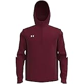 Under Armour Mens Storm Armour Fleece Hoodie - Water Repellent MD Cardinal-white