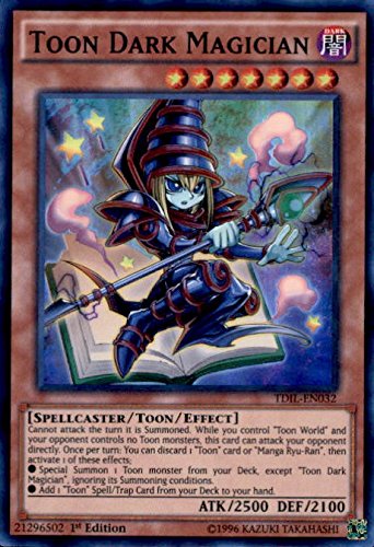 Yu-Gi-Oh! - Toon Dark Magician (TDIL-EN032) - The Dark Illusion - 1st Edition - Super Rare