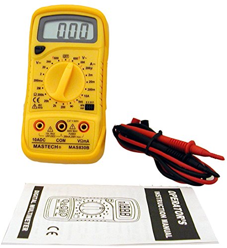 MASTECH 19-Range Digital Multimeter, MAS830B