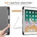 Fintie iPad 9.7 2018 Case with Built-in Apple Pencil Holder - [SlimShell] Lightweight Soft TPU Back Protective Stand Cover with Auto Wake/Sleep for Apple iPad 2018 9.7 Inch (6th Gen), Jungle Night