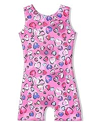 XiaoMoSha Leotards for Girls Gymnastics with