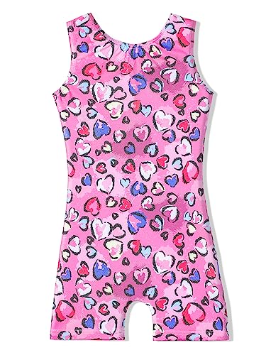 XiaoMoSha Leotards for Girls Gymnastics with