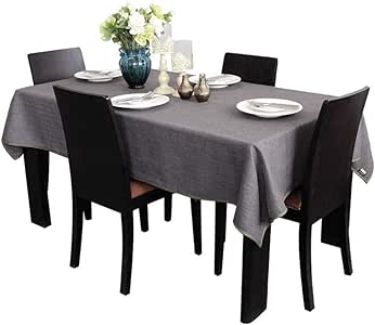 LYYJIAJU Moderno Estilo Minimalista Industrial Mantel Cubierta de Tabla