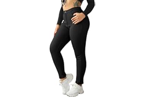 Womens Fleece Lined Leggings High Waisted Skinny Pants Winter Warm Thermal Leggings Stretch Tights Thicken Jeggings