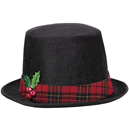 amscan FunFilled Christmas and Holiday Party Snowman Top Hat (1 Piece