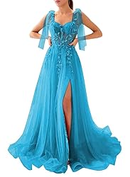 Dymaisei Sweetheart Lace Prom Dresses Spaghetti