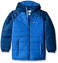 Columbia Little Boys' Tree Time Puffer Jacket, Super Blue, X-Small