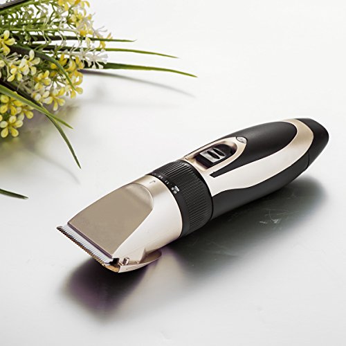 BigTron Professional Rechargeable Electrical Pet Grooming Clipper Kit for Dog and Cat Hair with Trimmer and Shaver