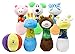 PinPals Developmental Bowling Game Set for One Year Old Boys and Girls