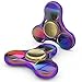InfiSpin F1 Fidget Spinner, Metal Tri Spinner [Easy Flick & Spin] Prime EDC Focus + Stress Relief Toy | High Speed Bearings for 6+ Minutes of Spinning | Smooth, Quiet & Fast [RAINBOW]