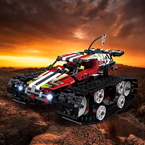 MOTION Kids Toys Educational Remote Control Building Bricks kit ( High Speed Car Red)