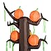 Kemper King 8 Foot Halloween Inflatable Tree, Airblown Spooky Dead Tree and 4 Scary Pumpkins Lighted for Home Yard Garden Indoor and Outdoor Decoration