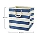 Large Storage Baskets and Bins - Store Toys, Laundry, Clothes for a Bedroom, Kids Room, Nursery, Home Office, Living or Family Room - Blue