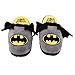 Stompeez Animated Batman Plush Slippers - Ultra Soft and Fuzzy - Wings Flap as You Walk - Small Grey