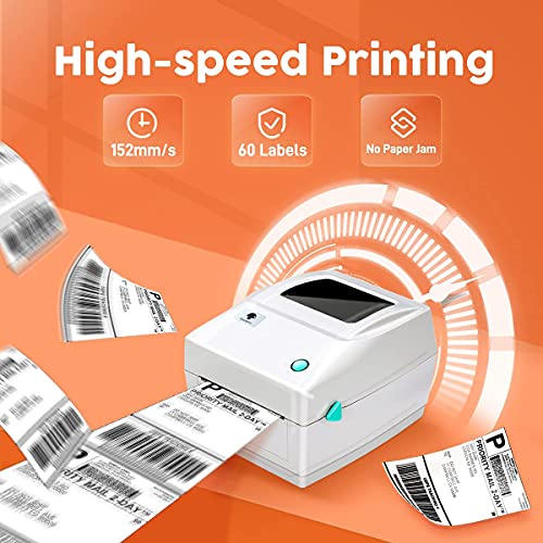 Thermal Printer for Shipping Labels, Phomemo Thermal Label Printer 4x6